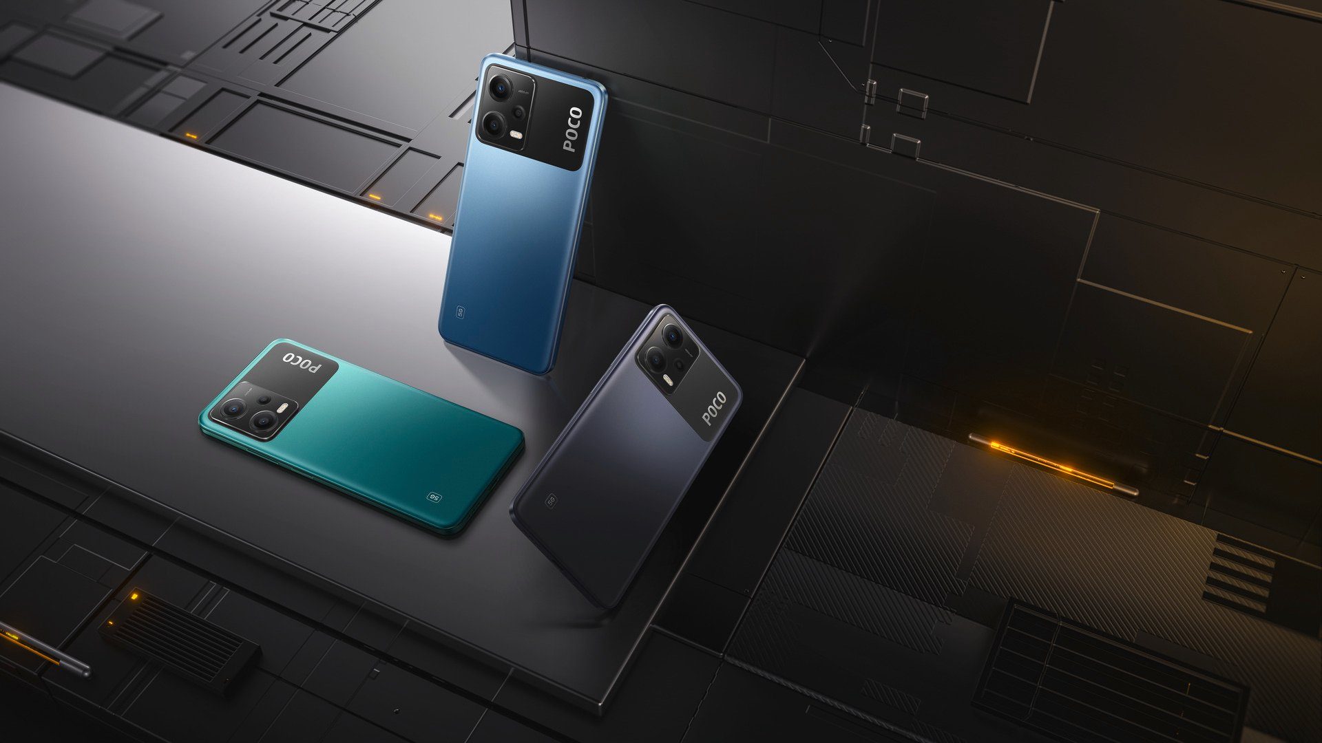 Xiaomi POCO X5 5G 6GB+128GB Smartphone (16,9 cm/6,67 Zoll, 128 GB Speicherplatz, 48 MP Kamera)