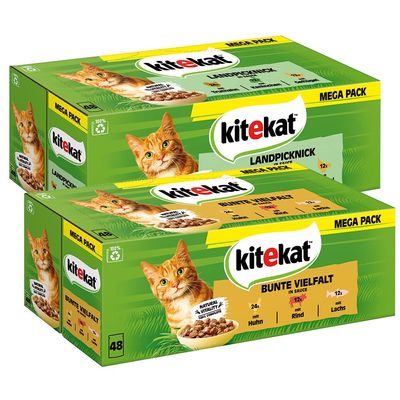 96 x 85 g Kitekat Frischebeutel