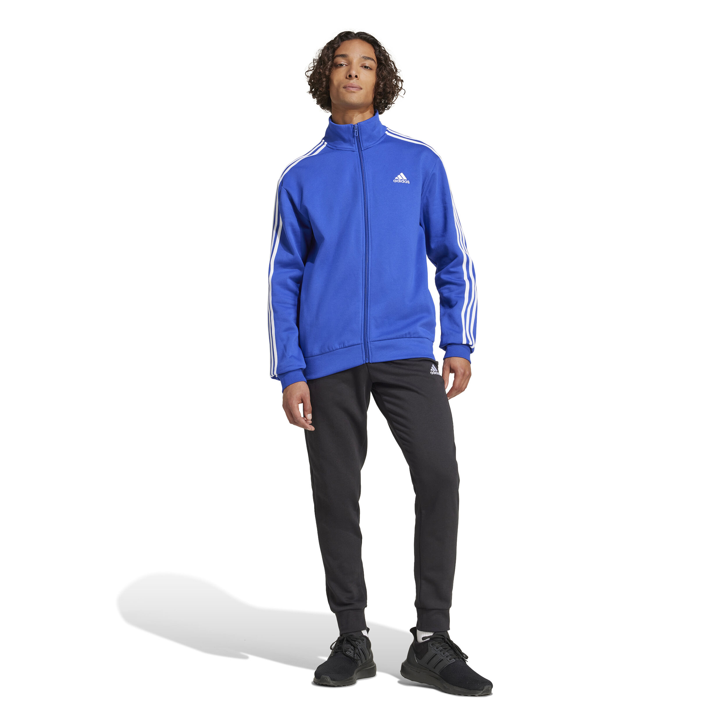 3Stripes Freelift Trainingsanzug Herren - Blau, Schwarz