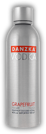 Danzka Grapefruit  / Alu. 1,0 Liter Danzka Grapefruit  / Alu. 1,0 Liter Premium Vodka mit Grapefruit - Aromen. 1	 Liter - Vol 40%