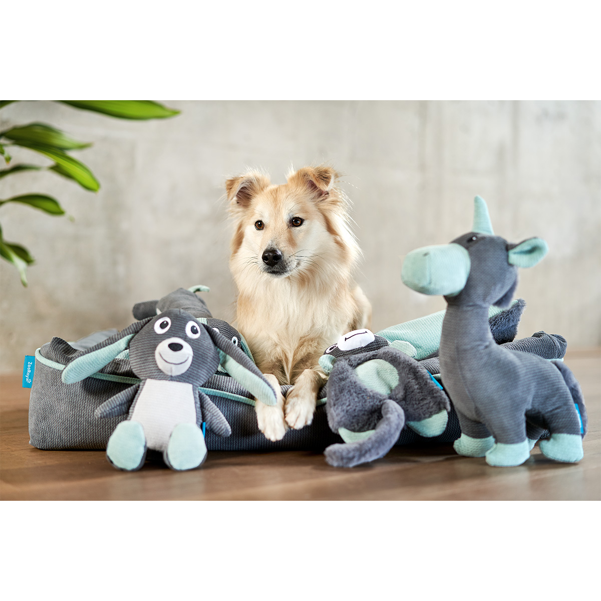 ZooRoyal Hundespielzeug Einhorn Anthrazit kaufen