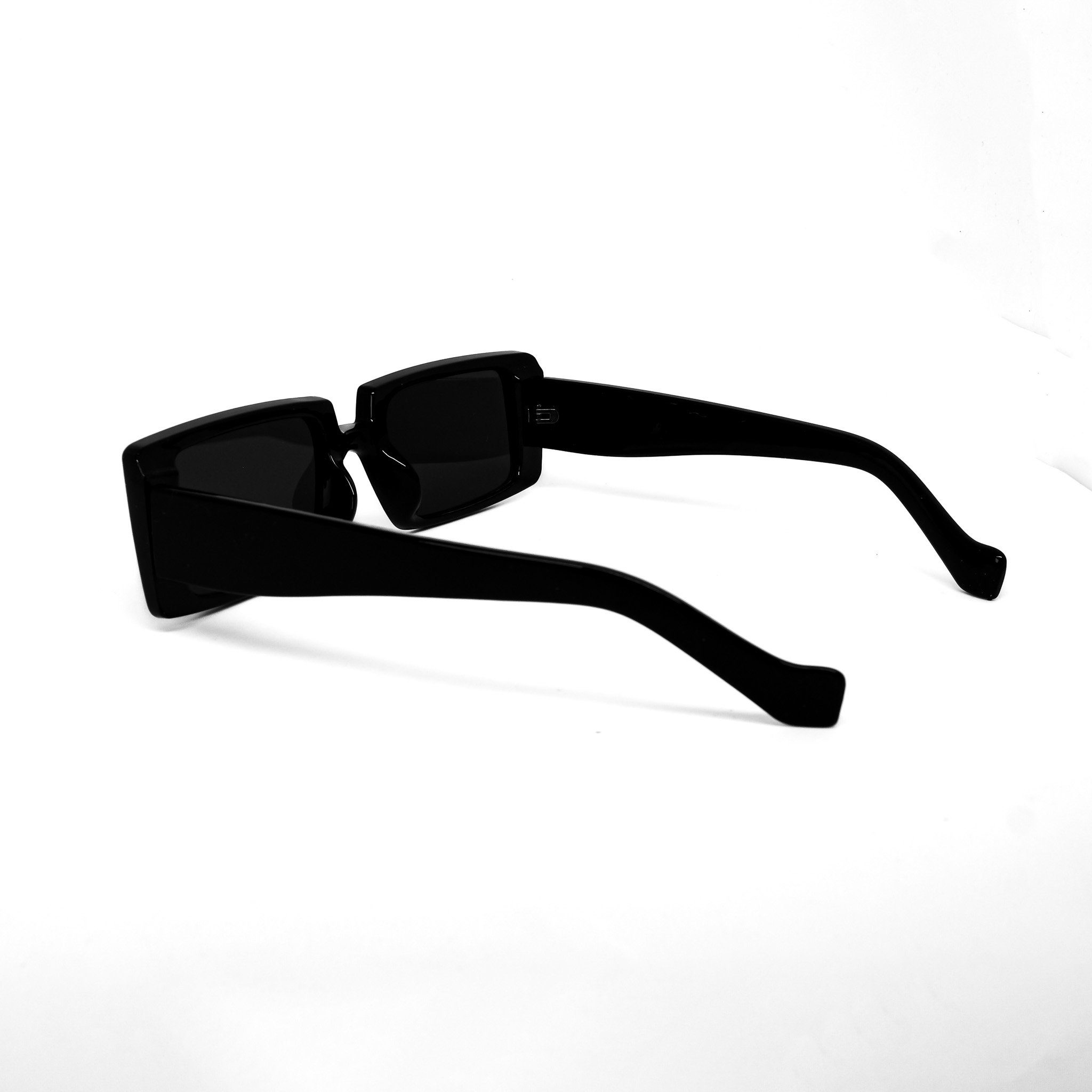 salazar.plus Sonnenbrille Breit Rechteckig Unisex 2 Farben Damen Herren Brille Schwarz Weiss