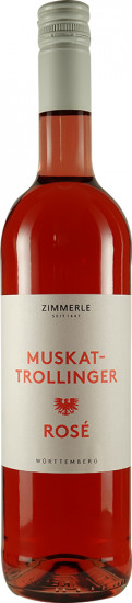 2021 Muskattrollinger Rosé halbtrocken Bio - Weingut Zimmerle