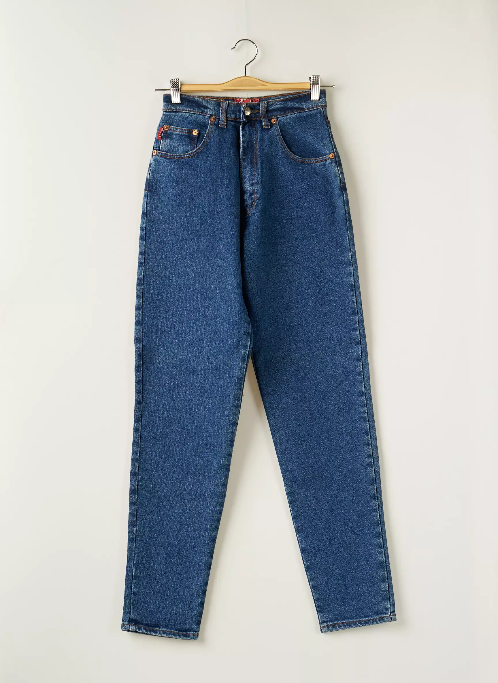 Lucchini Jean Mom Femme couleur bleu