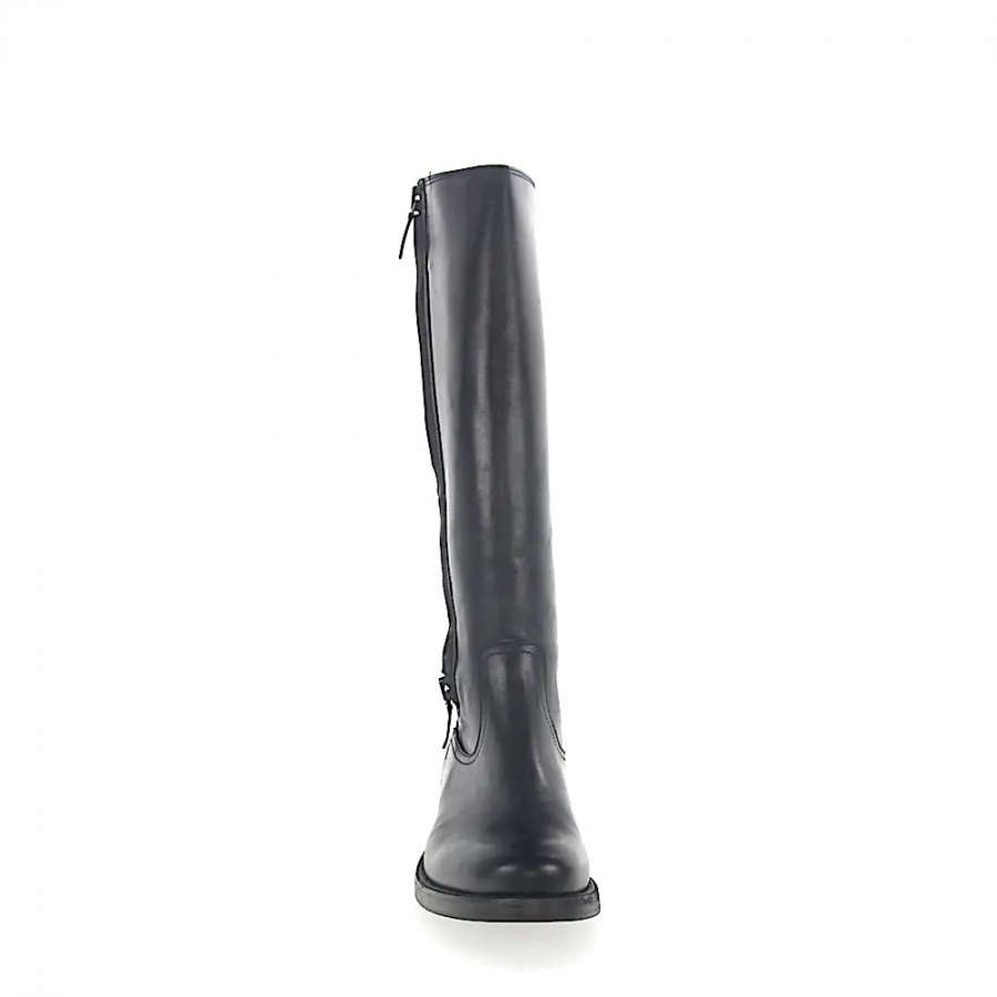 Budapester - Stiefel Schwarz Kalbsleder - schwarz