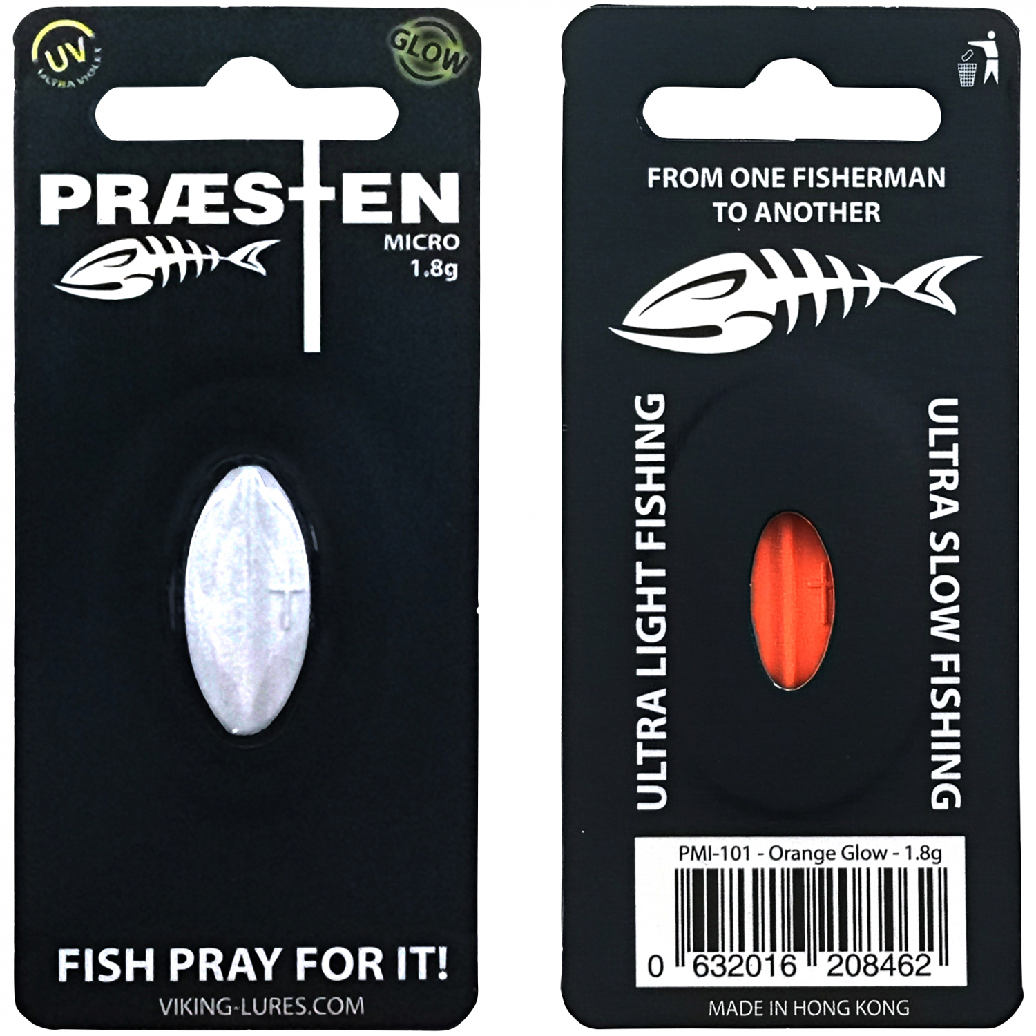 OGP Inlineköder Præsten Micro (Orange White)