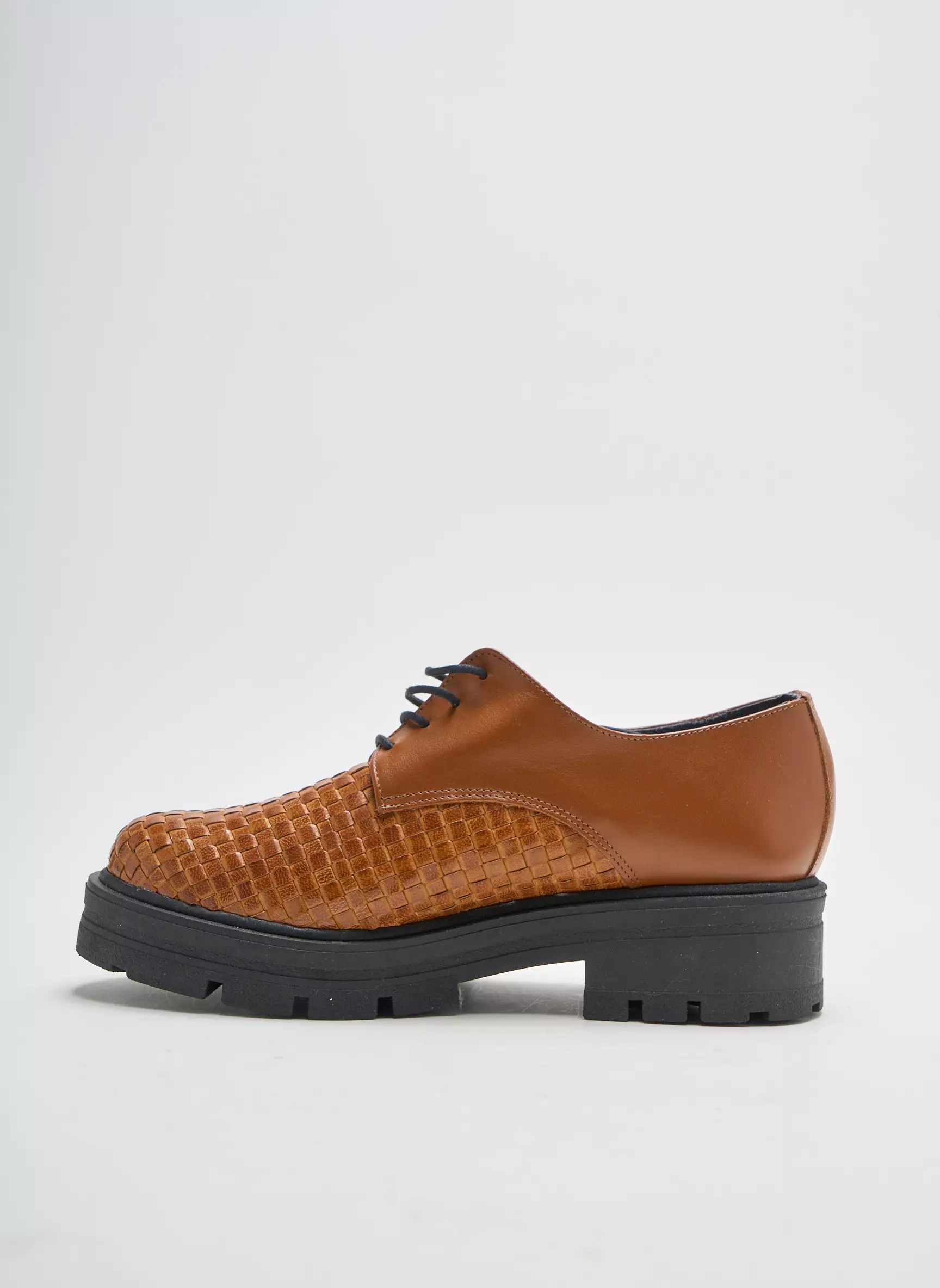 Yves Desfarge Derby Femme couleur marron