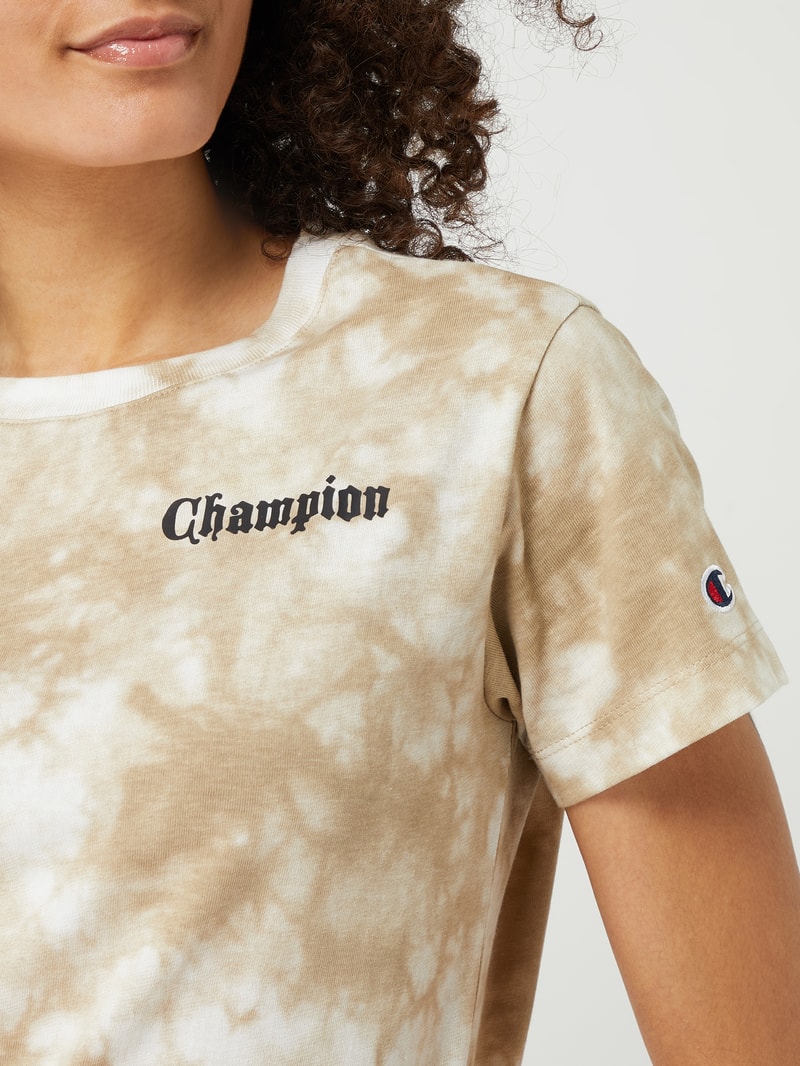 Custom Fit T-Shirt aus Baumwolle - Champion x P&C - Exklusiv bei uns in beige