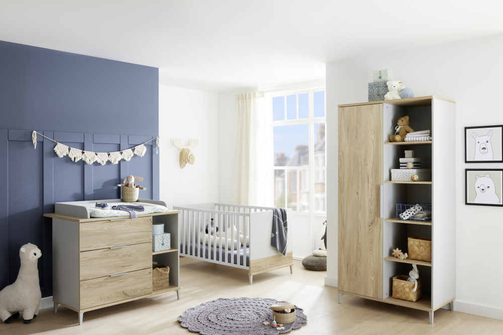 Babyzimmer 3-teilig Elouen