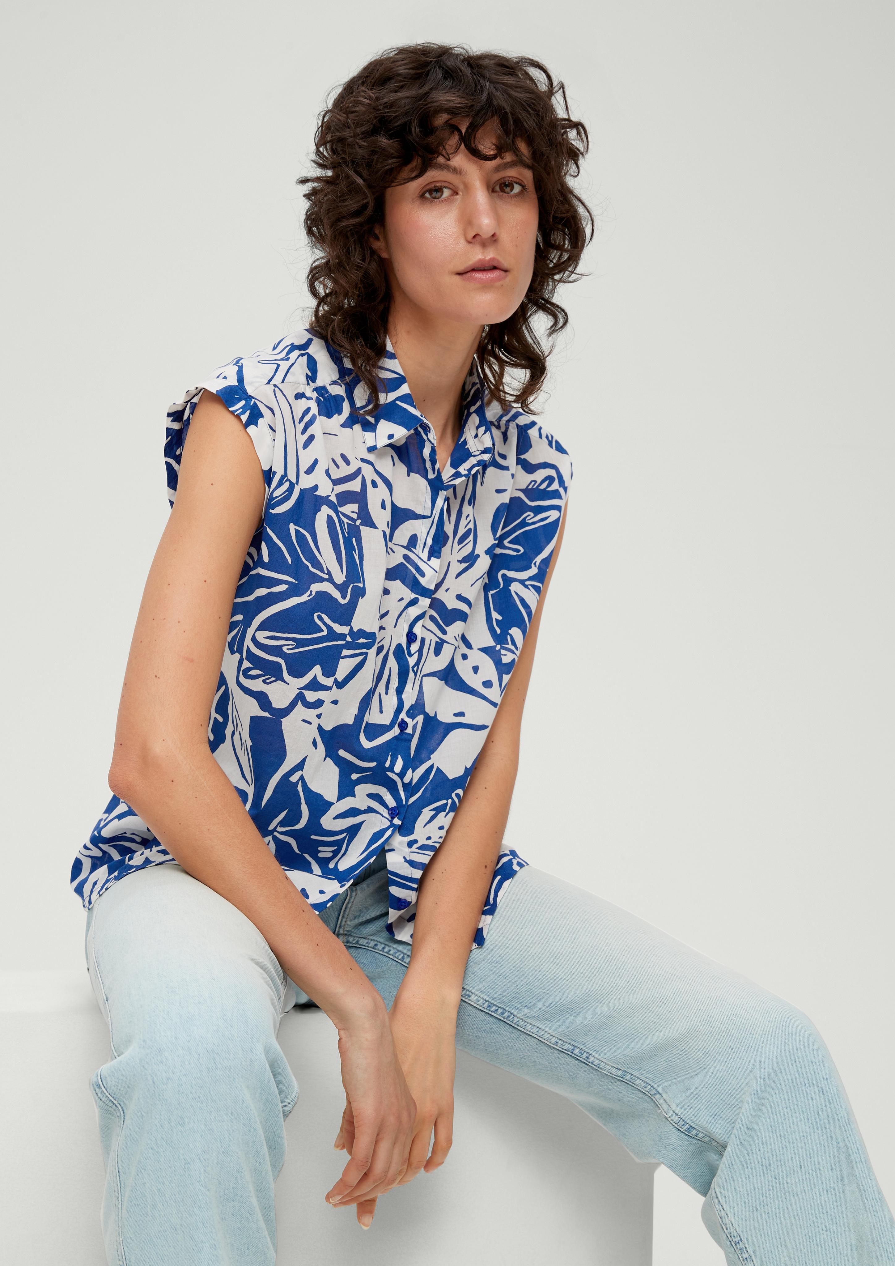 Blusenshirt mit Alloverprint  2131876-56A0