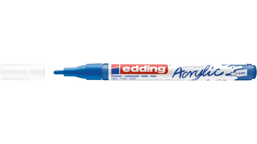 edding Acrylmarker 5300 fein enzianblau enzianblau