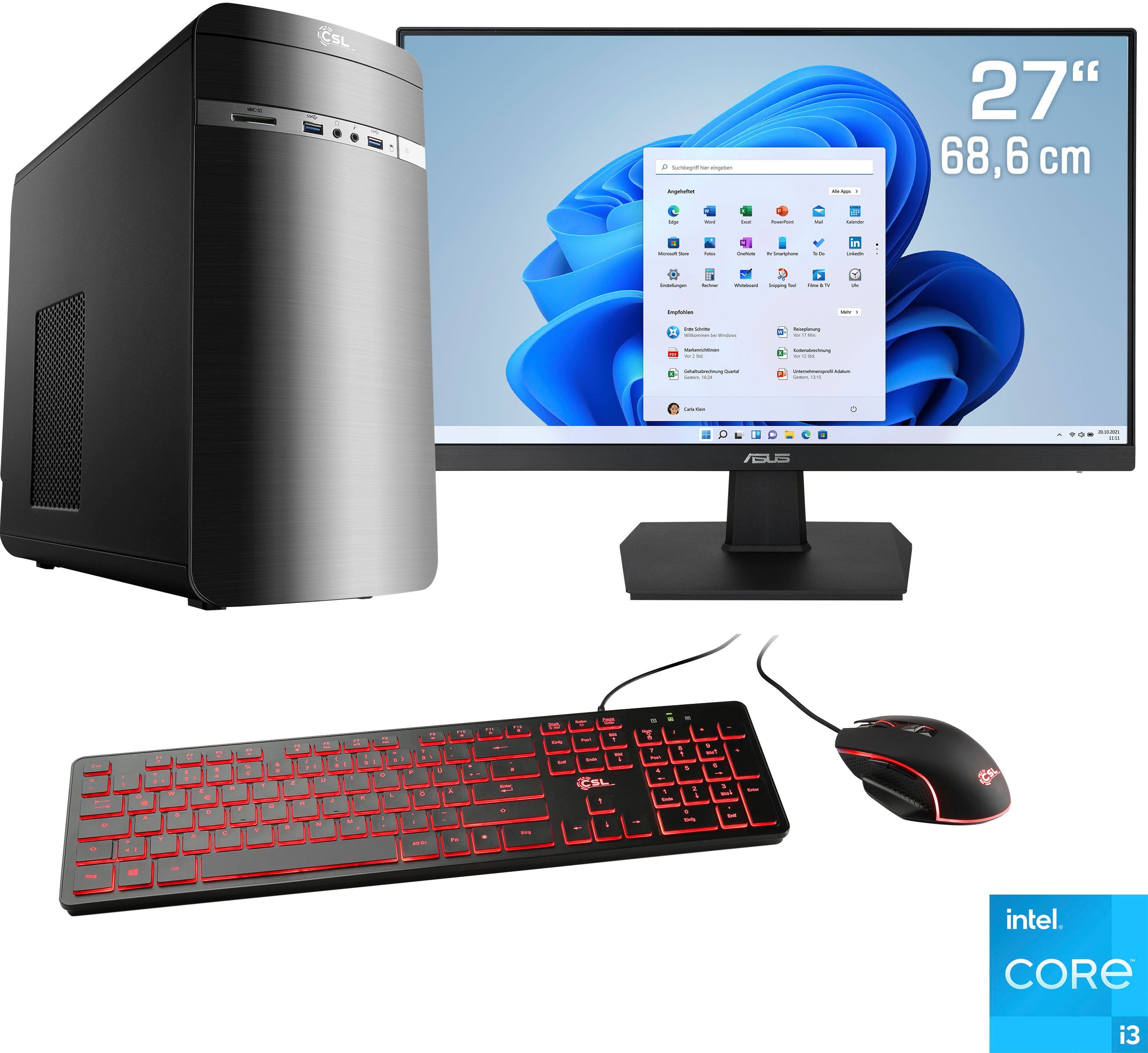 CSL Speed V25130 PC-Komplettsystem (27