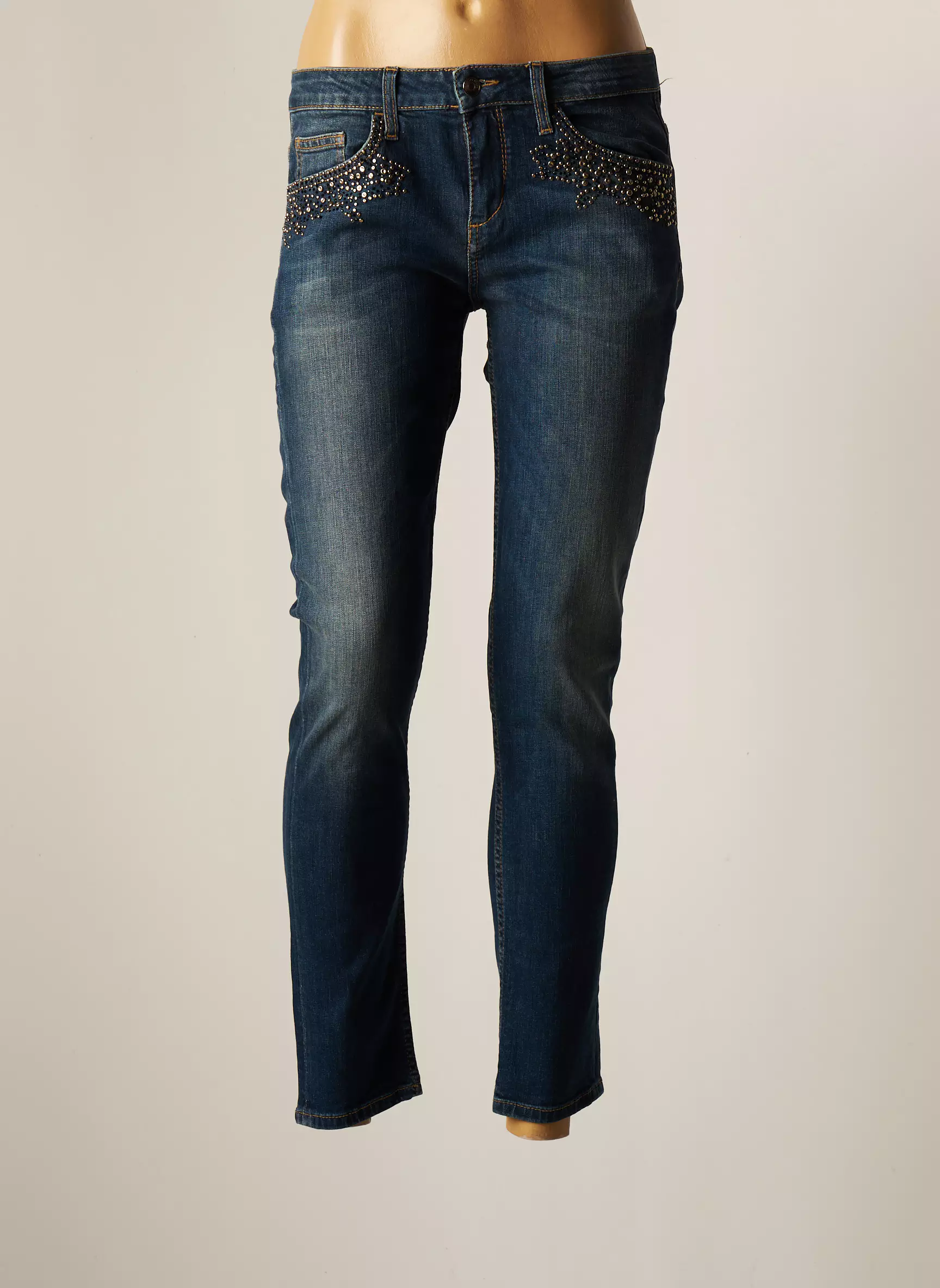 Liu Jo Jeans Skinny Femme couleur bleu
