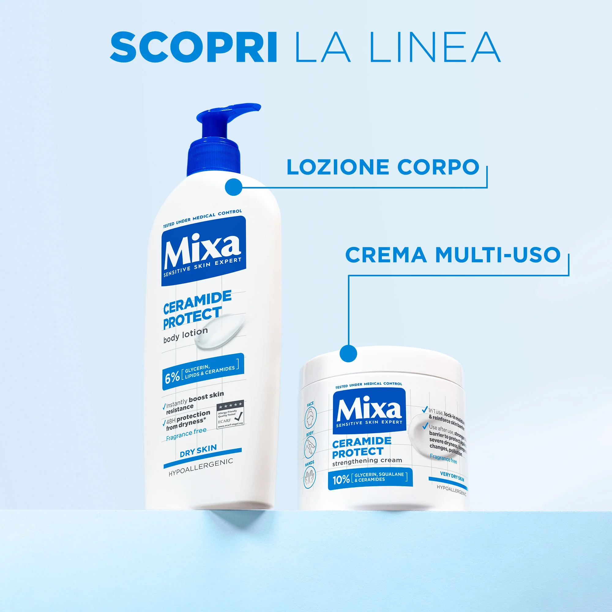 Loțiune de corp Body Ceramide Protect - Lapte de corp