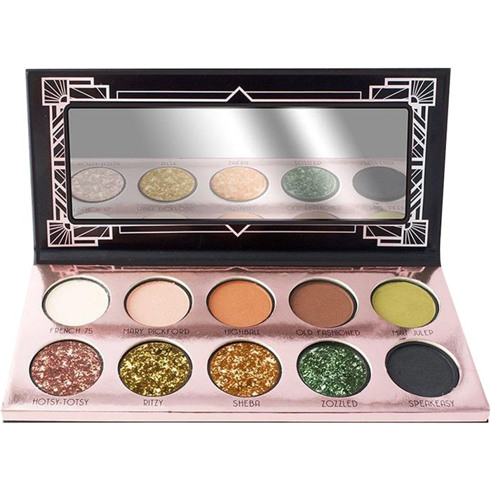 Golden Gatsby Glam 10c Palette