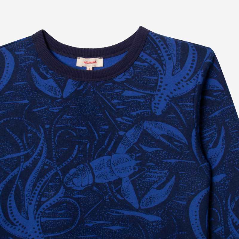 Sweat garçon camo marin bleu Catimini