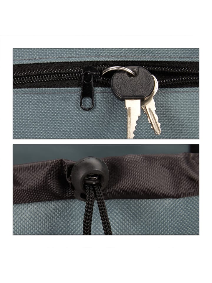 relaxdays Einkaufstrolley in Grau günstig kaufen onesize