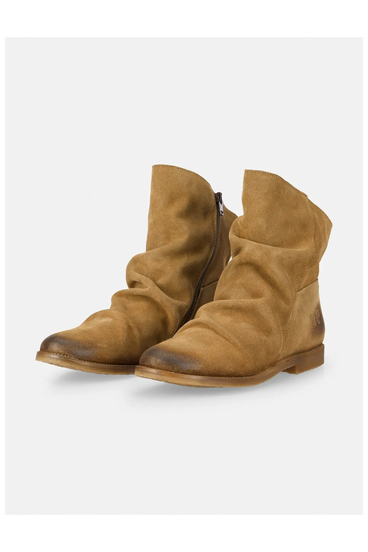 Felmini  Stiefelette - Grau - Blockabsatz