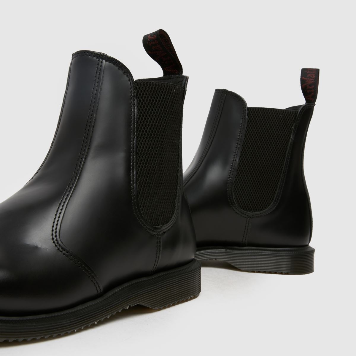 Dr Martens – Flora – Svarta chelsea-stövlar