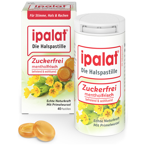 IPALAT Halspastillen zuckerfrei  40 St  Pastillen