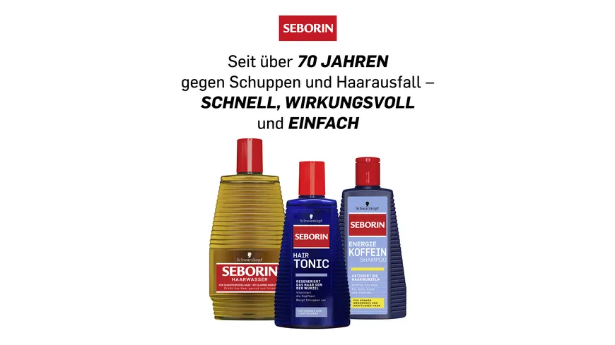 SEBORIN Shampoo Koffein 250 ml 250 ml
