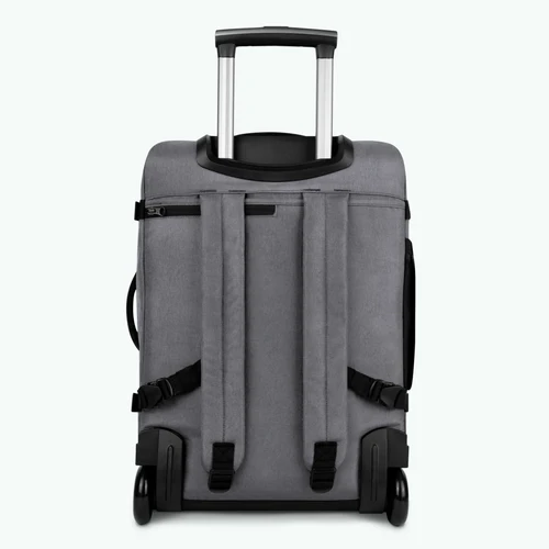 Getaria small grey 2-wheel soft suitcase