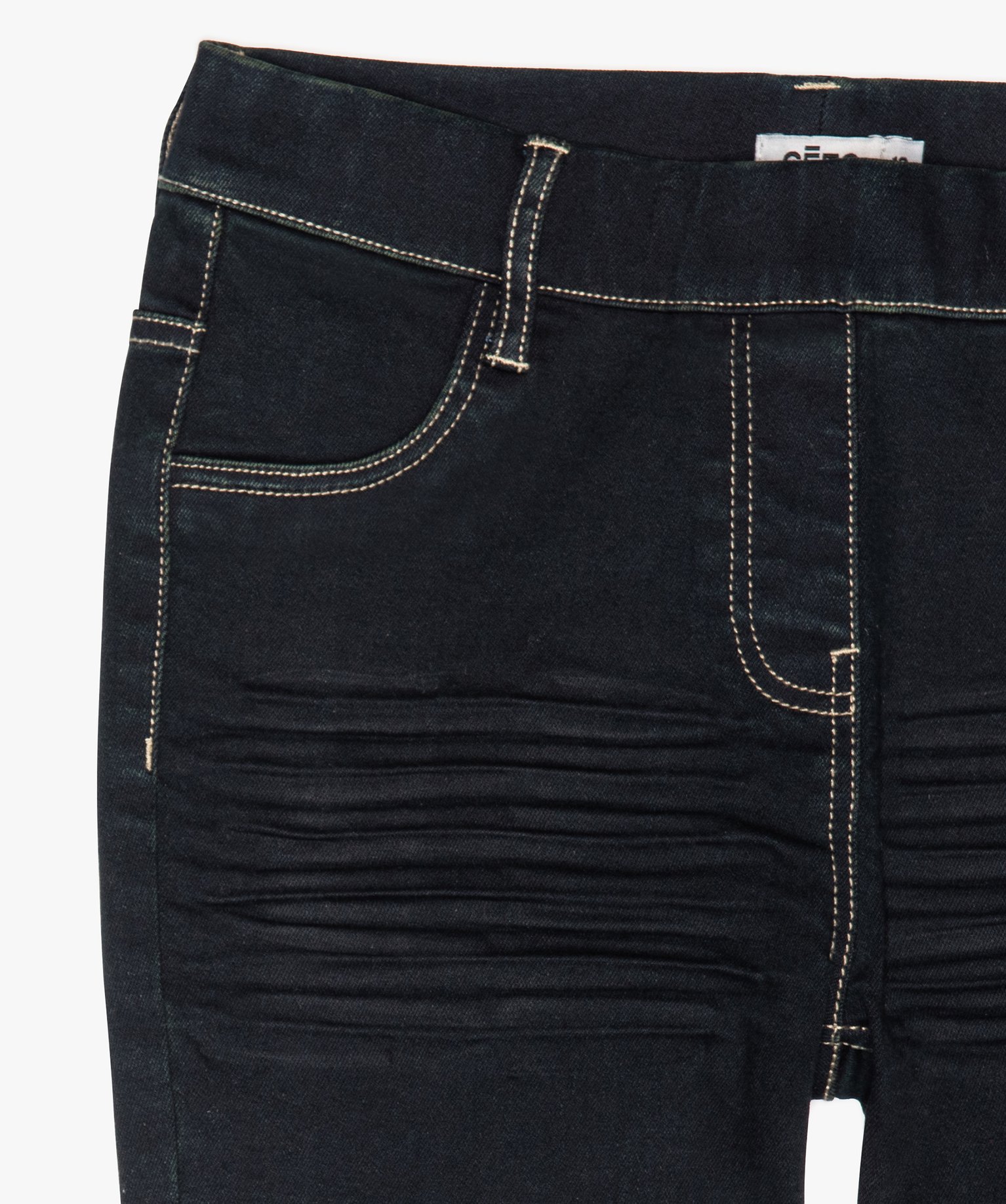 Jegging fille en stretch confortable blue black | GEMO