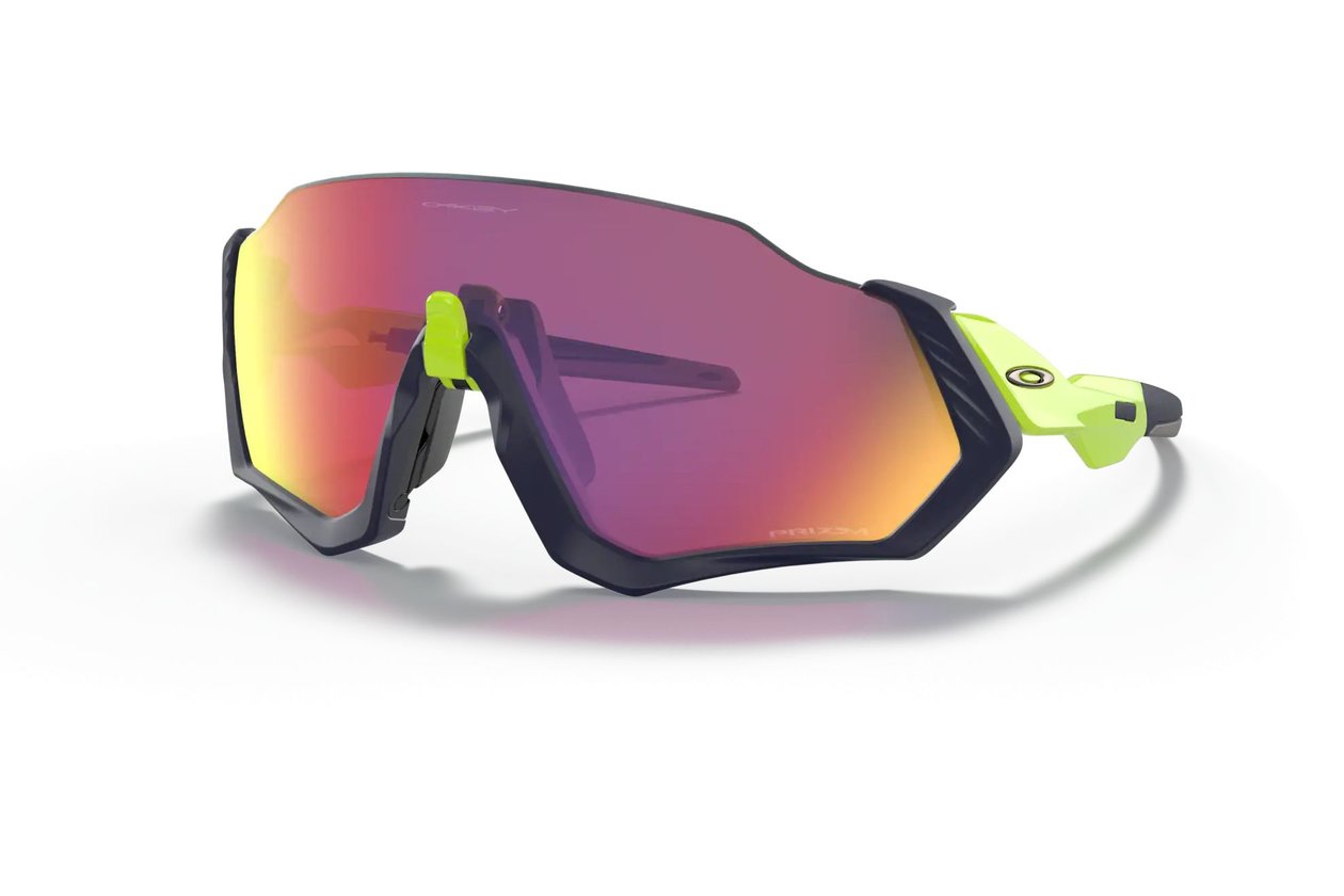 Oakley Flight Jacket Matte Navy / Prizm Road