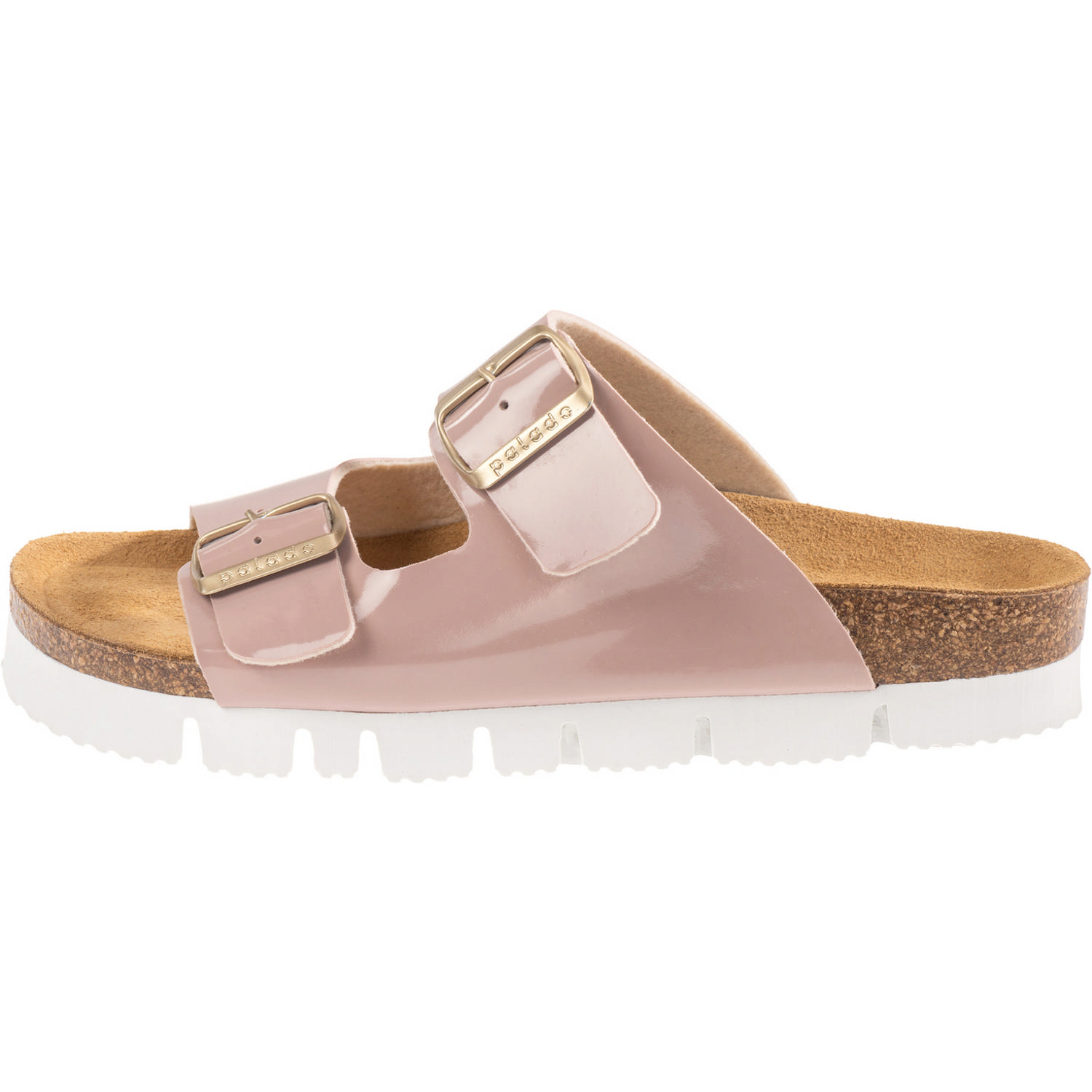Palado Korfu PL Lack, Pantoletten, Damen, Rose