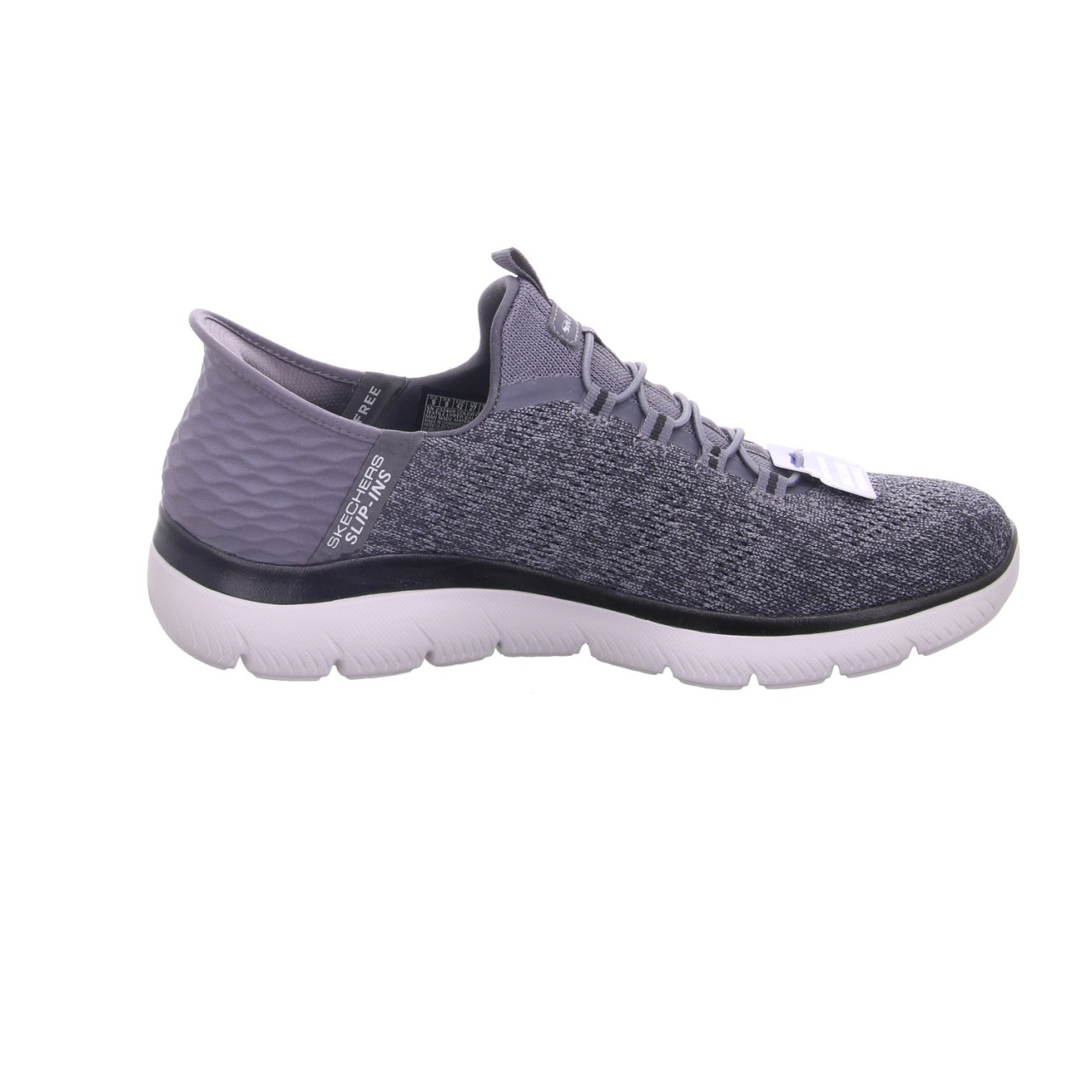 SKECHERS Klassische Slipper schwarz