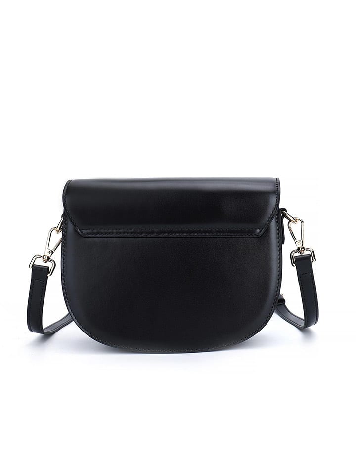 Carlheim Leder-Umhängetasche in Schwarz - (B)20,3 x (H)16 x (T)7 cm günstig kaufen onesize