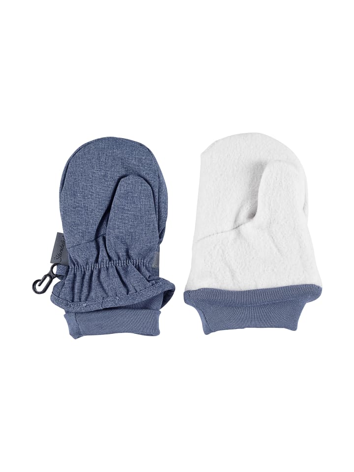 Sterntaler Fäustlinge uni in tintenblau melange günstig kaufen