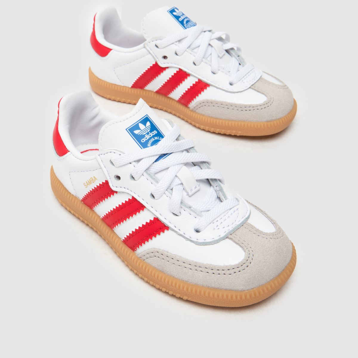 adidas belo-rdeči superge Samba in Toddler