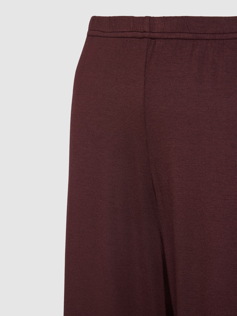 Pyjama-Hose mit Streifenmuster Modell 'MIX N MATCH' in bordeaux rot