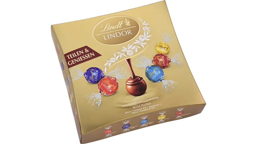 Lindt Lindor Pralinenschachtel gemischt 250 g