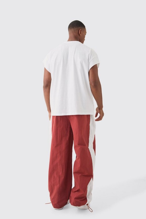Oversize T-Shirt mit kurzen Ärmeln