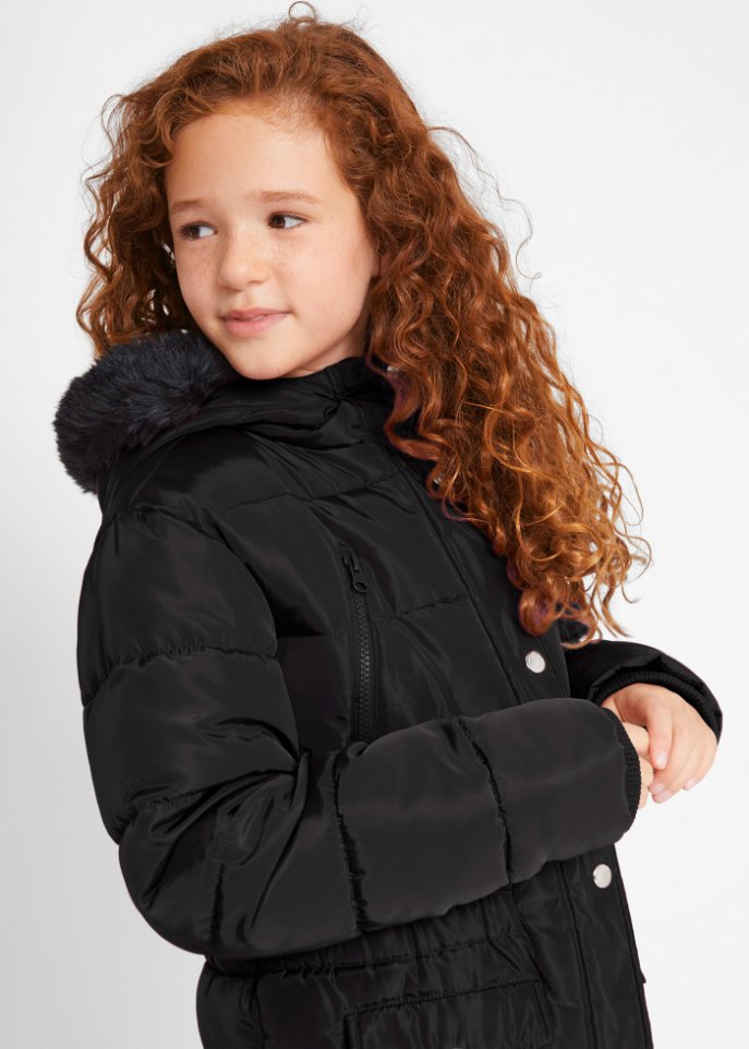 Mädchen Parka mit Kapuze