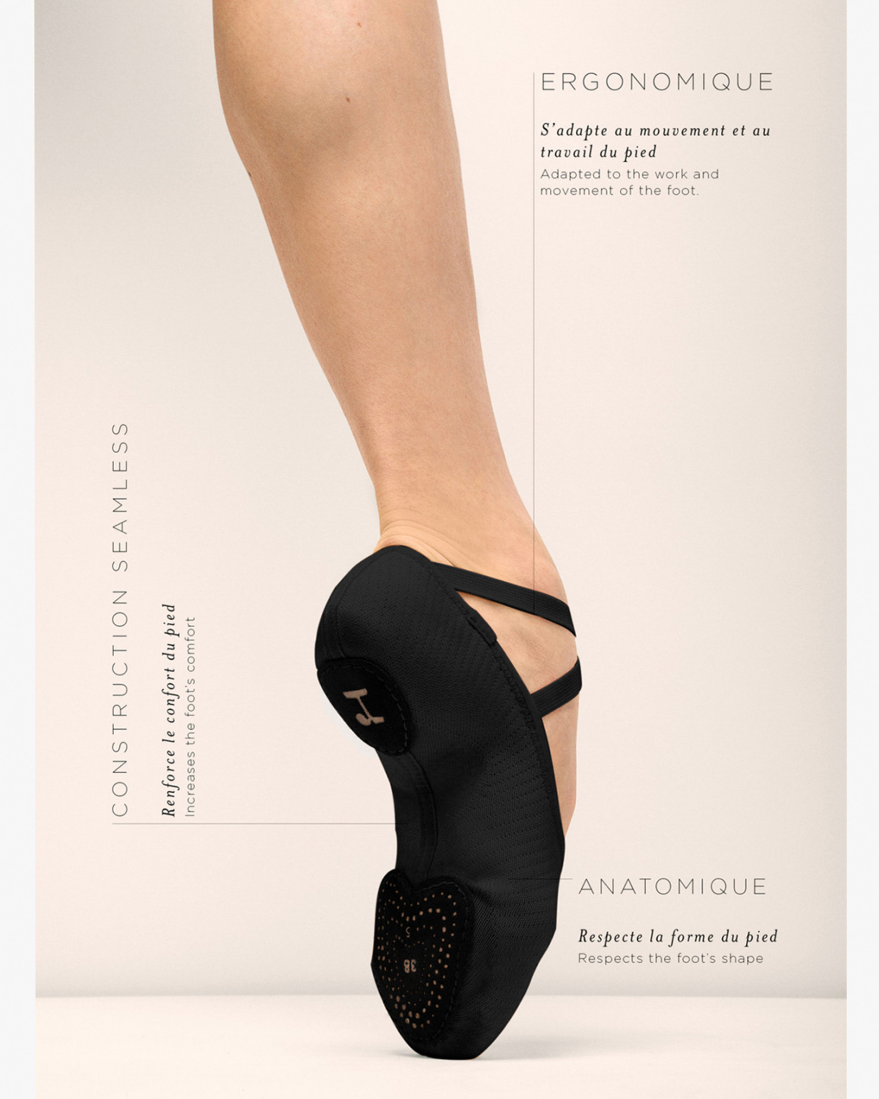 Soft ballet shoes Dance F.I.T