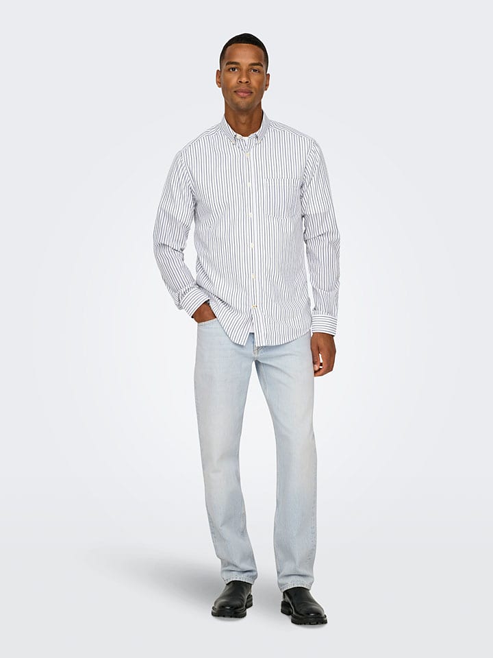 ONLY & SONS Jeans - Regular fit -  in Hellblau günstig kaufen
