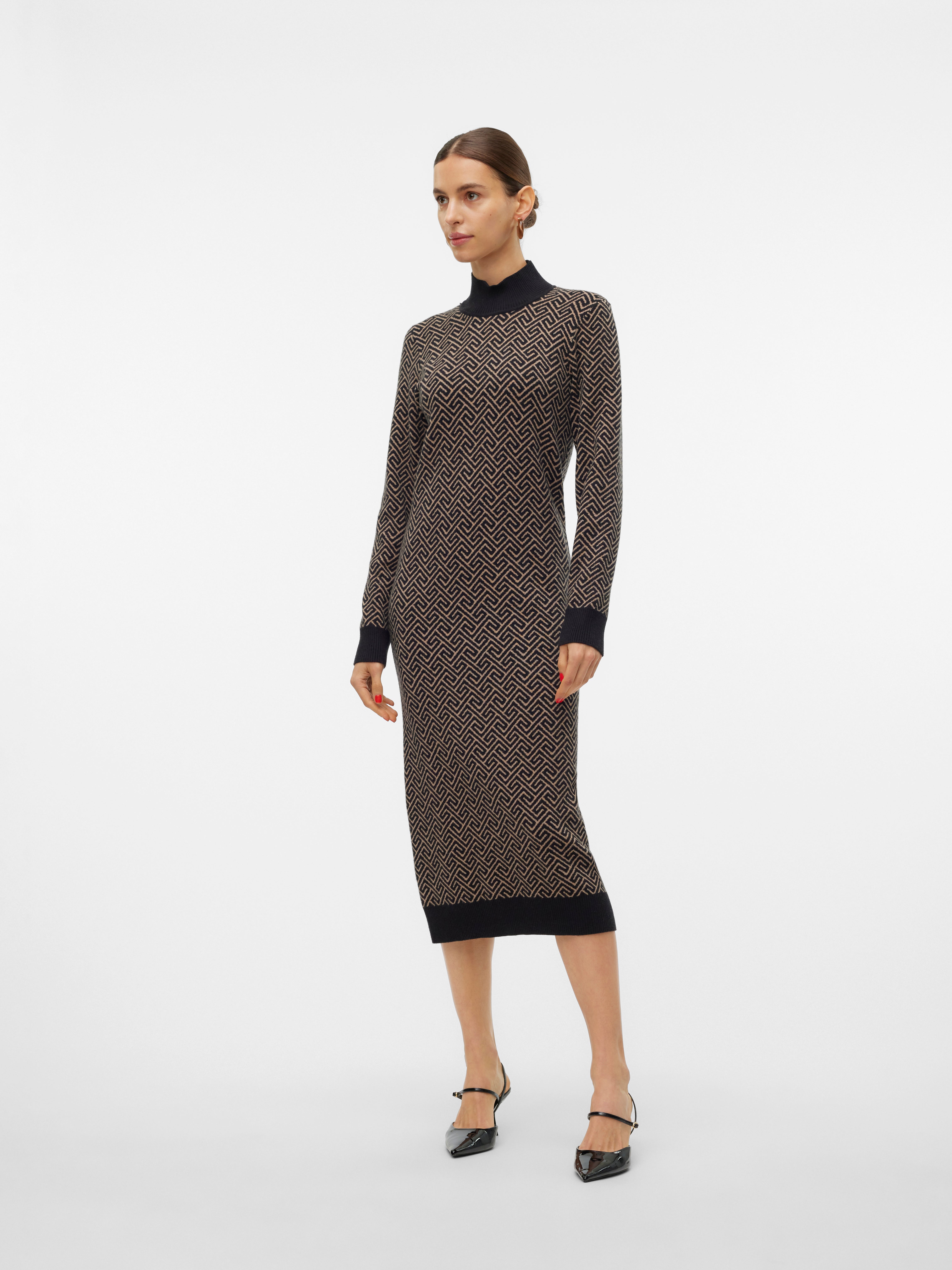 VMARIA Langes Kleid