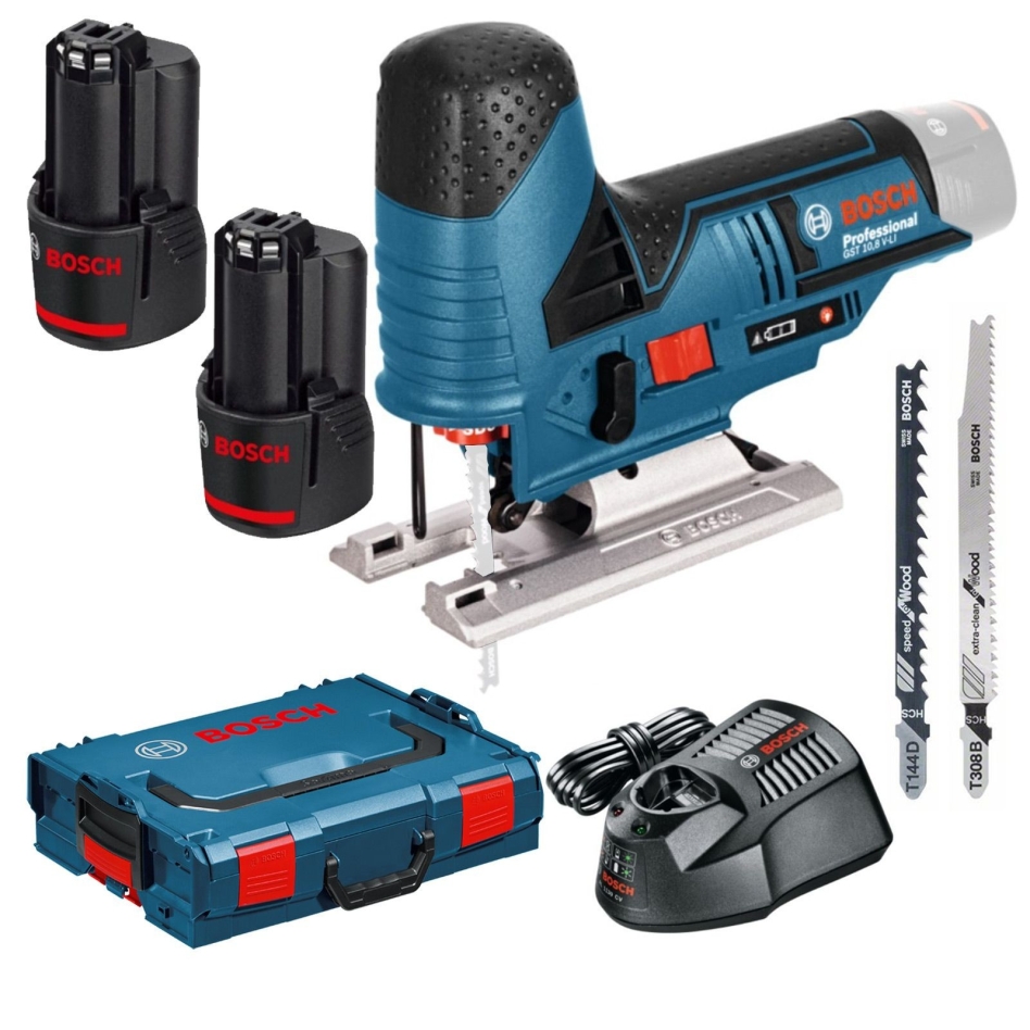 Bosch Blue 06015A1005 GST 12V-70 Stichsäge 12V 3,0Ah Li-Ion in L-Boxx