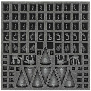 Feldherr 285 mm x 285 mm x 30 mm Schaumstoffeinlage für Brettspiele
