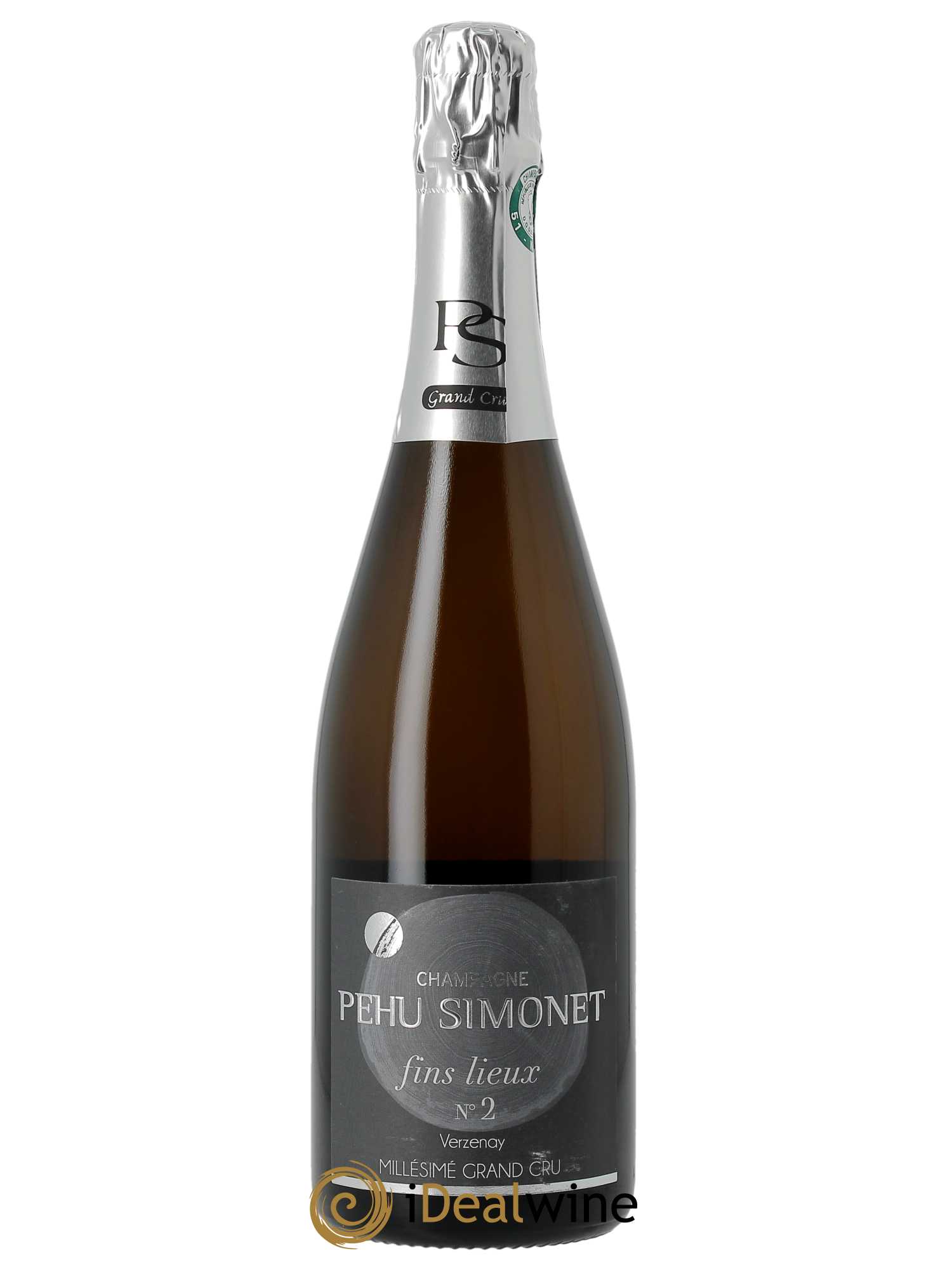 Fins Lieux n°2 Les Crayères Grand Cru Extra-Brut Pehu Simonet  2014 - Lot de 1 Bouteille