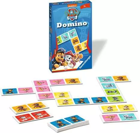 Paw Patrol Domino - Reisespiel ab 3 Jahren