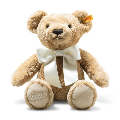 Cosy Jahresbär 2025, 34 cm, beige