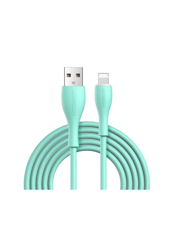 COFI 1453 USB Ladekabel kompatibel mit iPhone 2m Grün in Grün günstig kaufen 200 cm