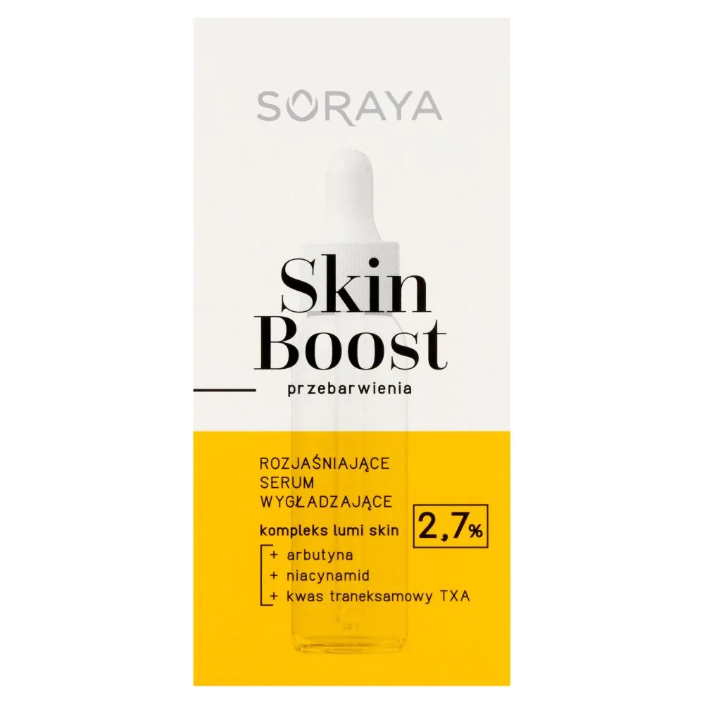 Soraya Skin Boost serum za posvjetljivanje i zaglađivanje kože