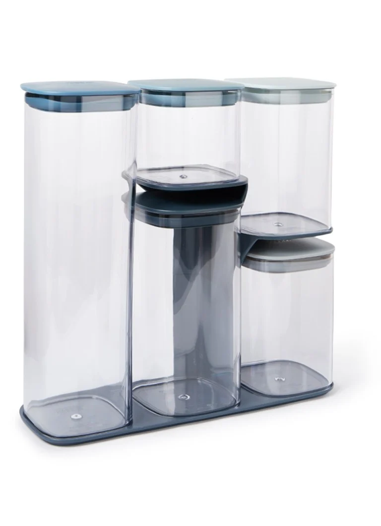 Vaso contenitore Joseph Joseph Podium con supporto, 5 pezzi