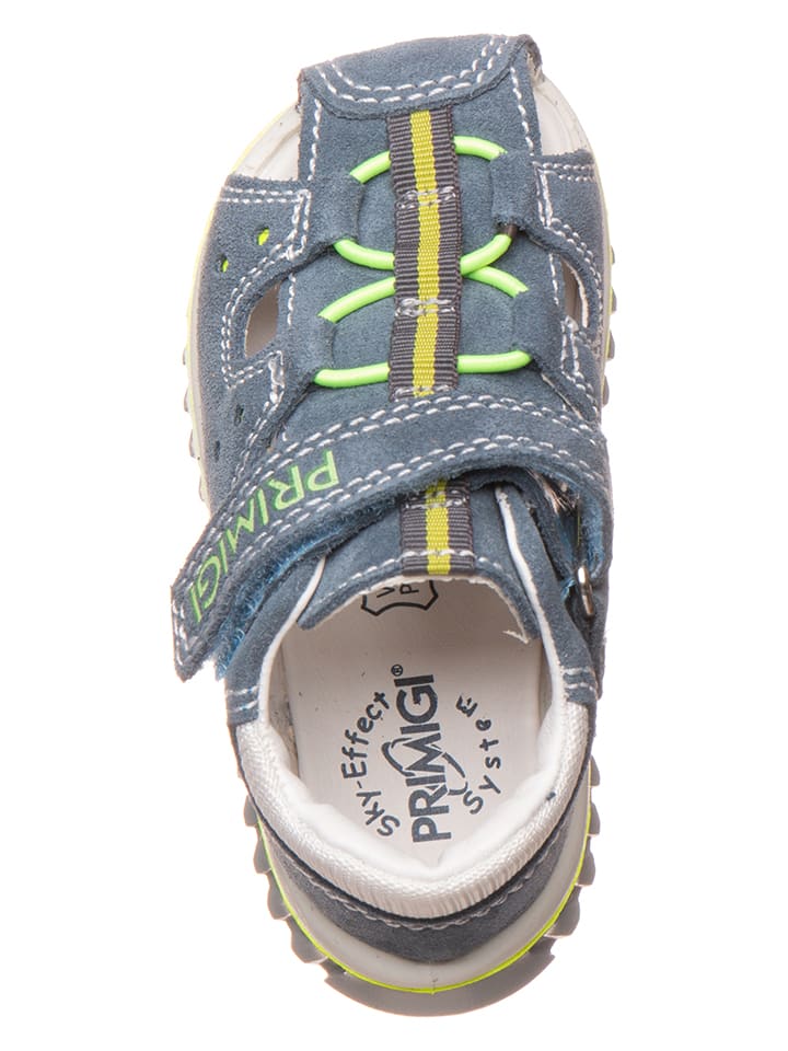 Primigi Leder-Halbsandalen in Blau günstig kaufen