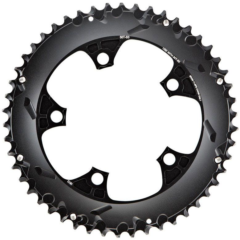 SRAM Red22 Road Kettenblatt 50 Zähne 110mm Alu grau